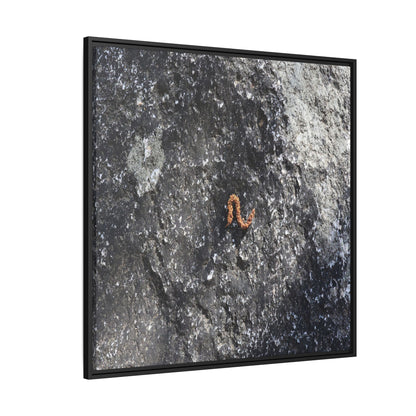Volcanic Ash and Copper - Unique Stretched Canvas Wall Art