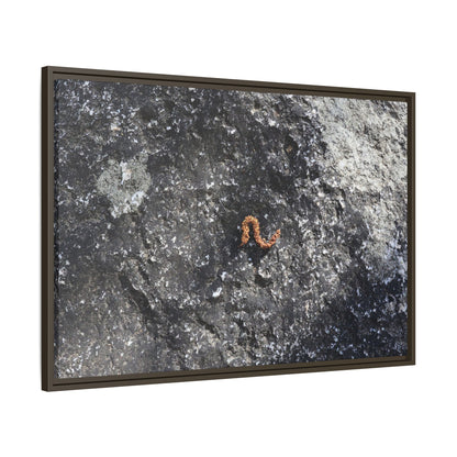 Volcanic Ash and Copper - Unique Stretched Canvas Wall Art