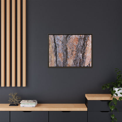 Earthy Embrace - Unique Stretched Canvas Wall Art