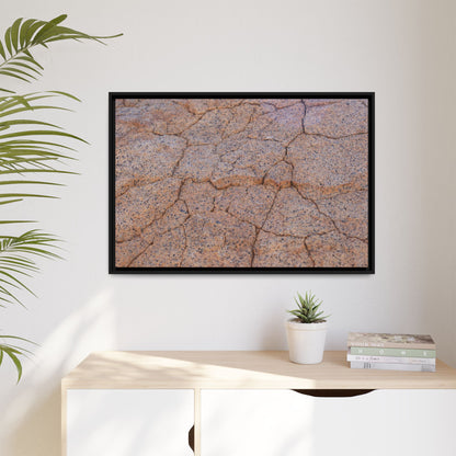 Fragmented Earth - Unique Stretched Canvas Wall Art