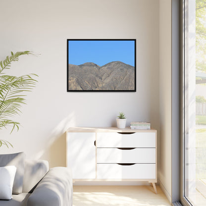 Arid Mountain Breath - Unique Stretched Canvas Wall Art - Art By Earth