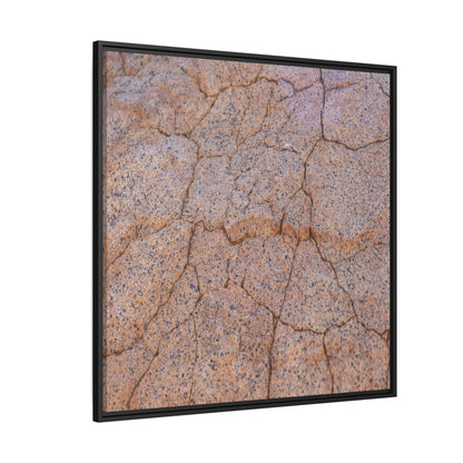 Fragmented Earth - Unique Stretched Canvas Wall Art