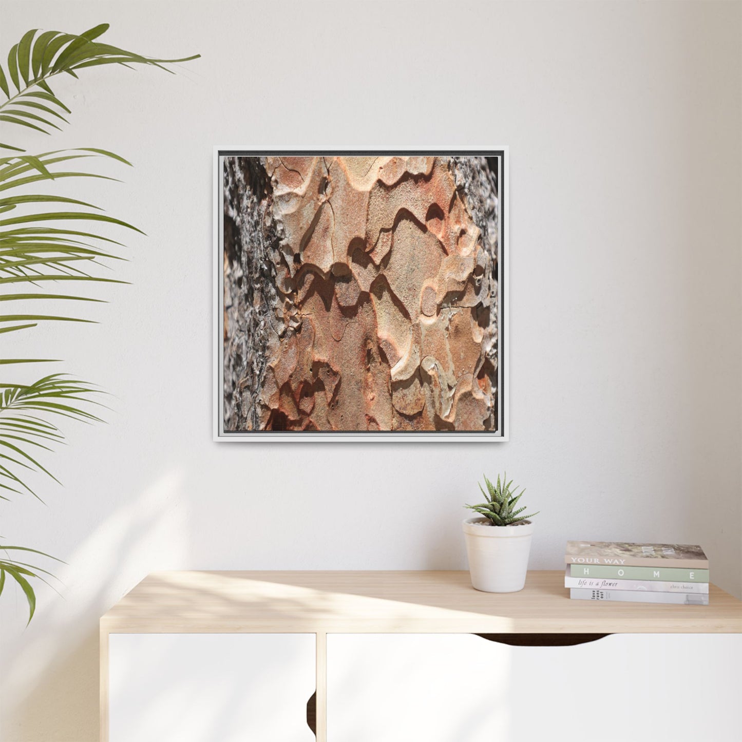 Rust and Stone - Unique Stretched Canvas Wall Art