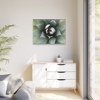 Spiky Elegance - Unique Stretched Canvas Wall Art