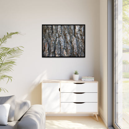 Bark Whispers - Unique Stretched Canvas Wall Art