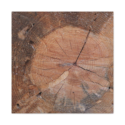 Timber Tale - Unique Frameless Canvas Wall Art