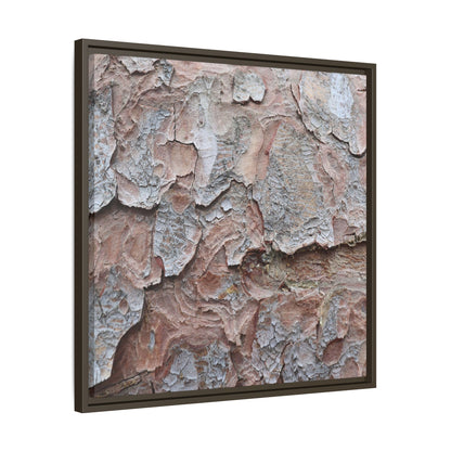 Flaking Serenity - Unique Stretched Canvas Wall Art