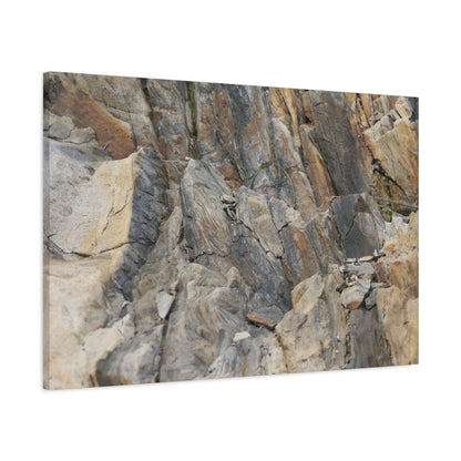 Fractured Memory - Unique Frameless Canvas Wall Art