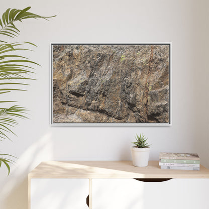 Weathered Time - Unique Stretched Canvas Wall Art