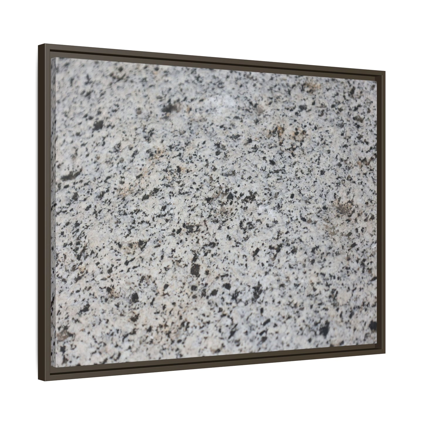 Monochrome Mosaic - Unique Stretched Canvas Wall Art