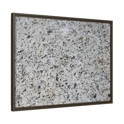 Monochrome Mosaic - Unique Stretched Canvas Wall Art