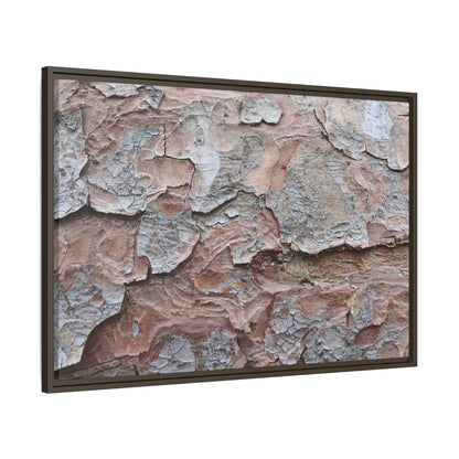 Flaking Serenity - Unique Stretched Canvas Wall Art
