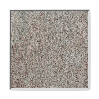 Granular Whispers - Unique Stretched Canvas Wall Art