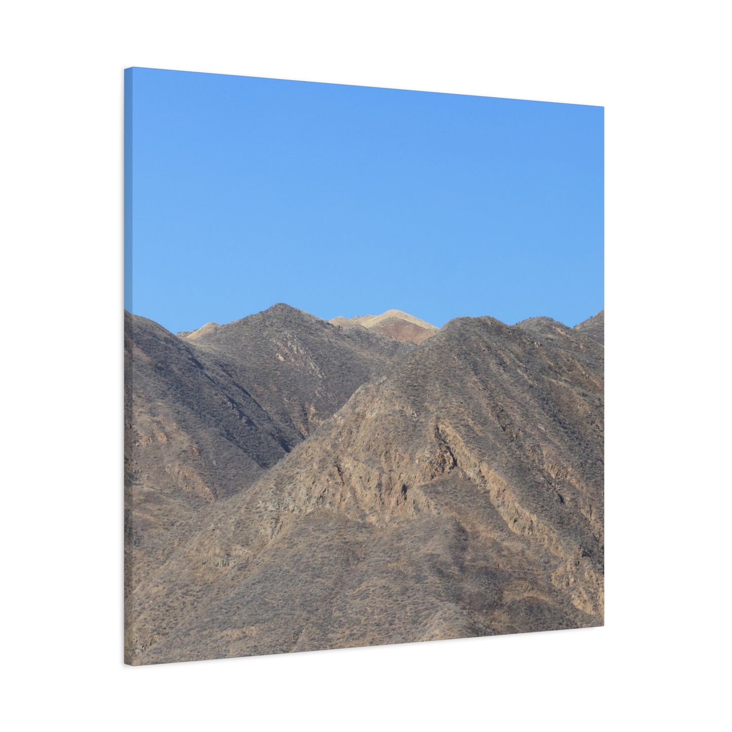 Silent Peaks - Unique Frameless Canvas Wall Art - Art By Earth