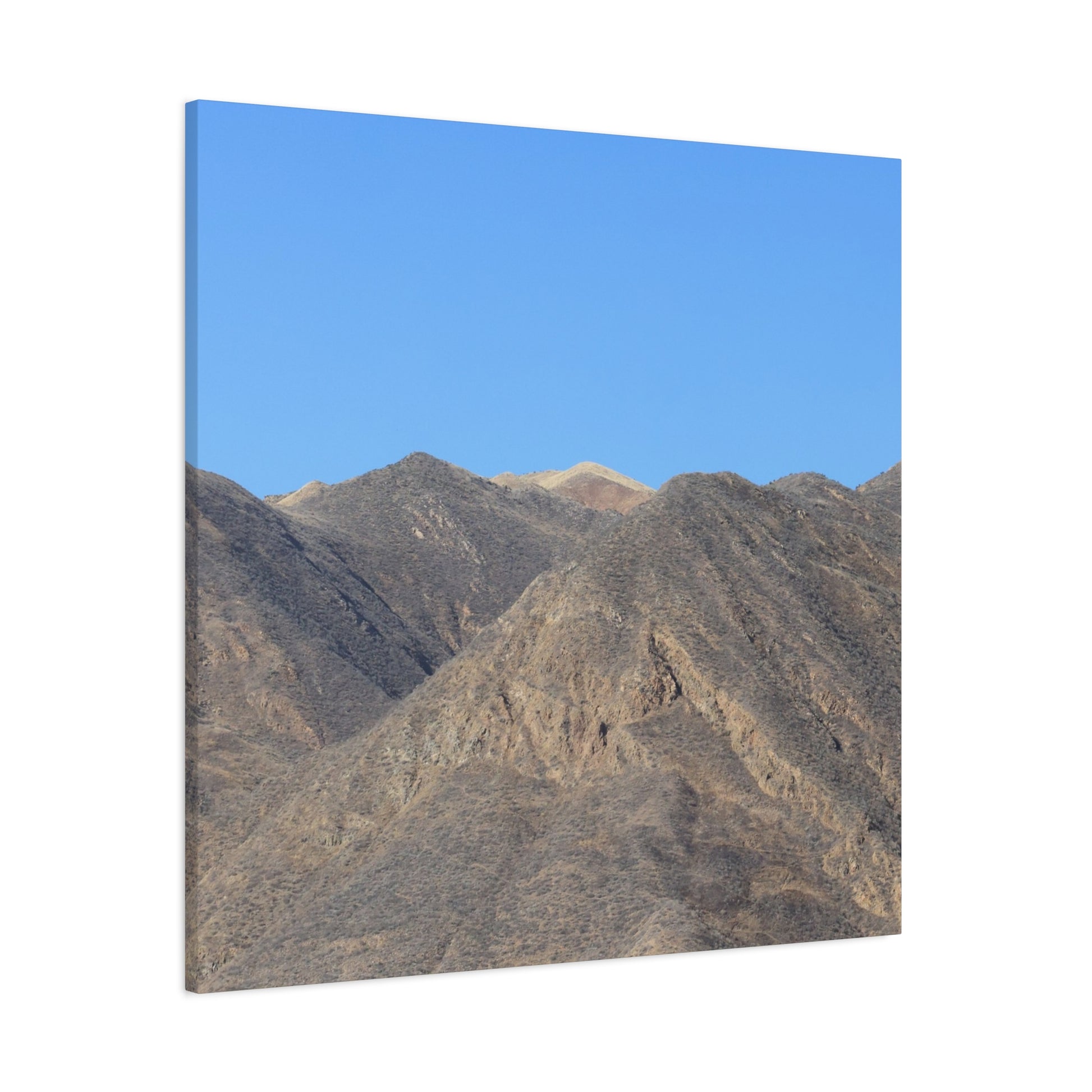 Silent Peaks - Unique Frameless Canvas Wall Art - Art By Earth