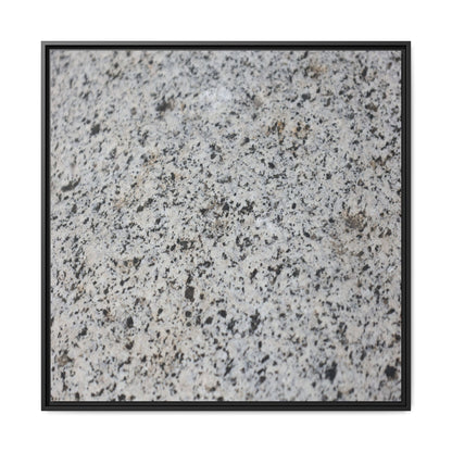Monochrome Mosaic - Unique Stretched Canvas Wall Art