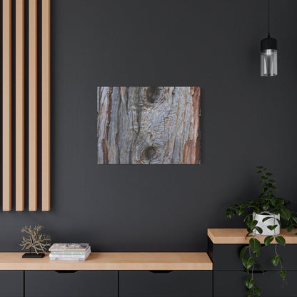 Wooden Memoir - Unique Frameless Canvas Wall Art