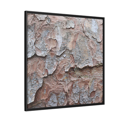 Flaking Serenity - Unique Stretched Canvas Wall Art