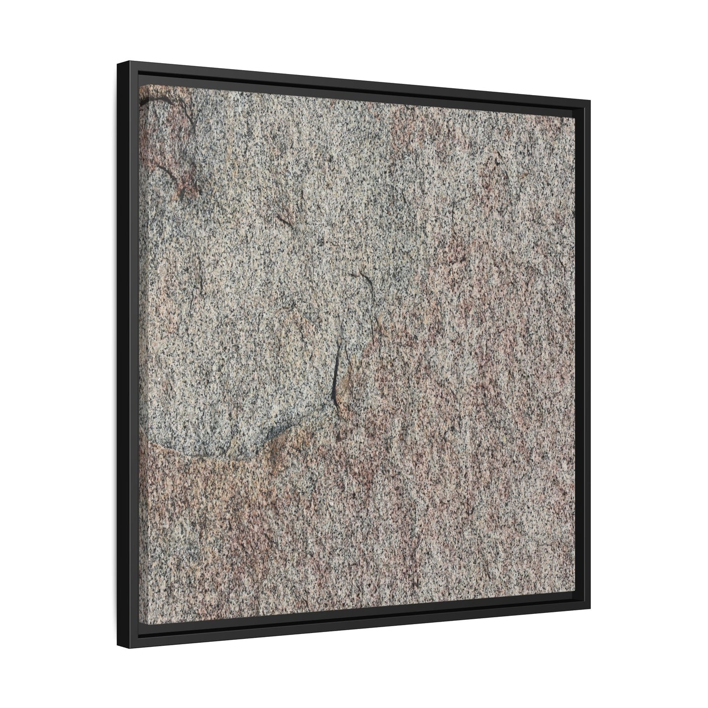Fissured Stone - Unique Stretched Canvas Wall Art