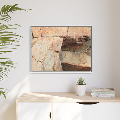 Fractured Stone - Unique Stretched Canvas Wall Art