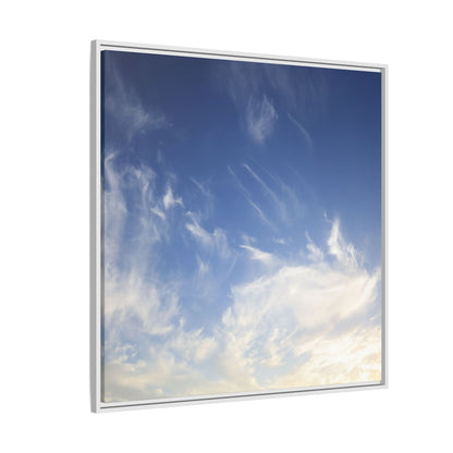 Whispers of Sky - Unique Stretched Canvas Wall Art