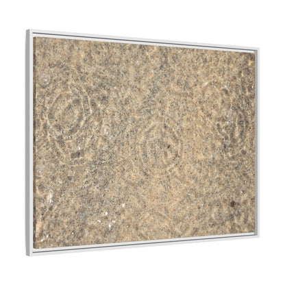 Whispers of Sand - Unique Stretched Canvas Wall Art