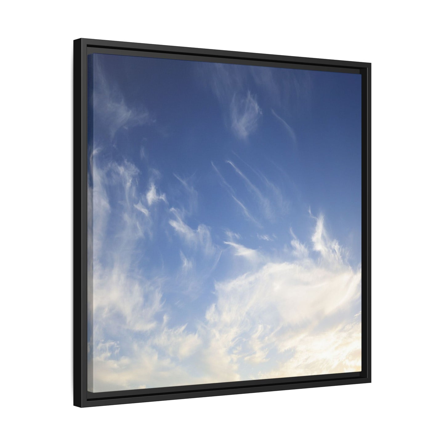 Whispers of Sky - Unique Stretched Canvas Wall Art