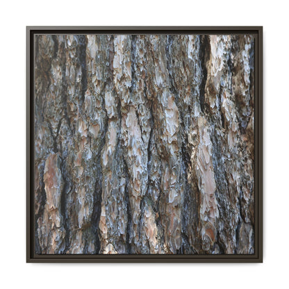 Bark Whispers - Unique Stretched Canvas Wall Art