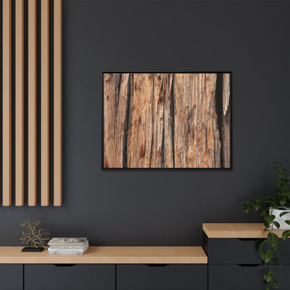 Timber Echoes - Unique Stretched Canvas Wall Art