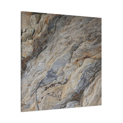 Stone Memory - Unique Frameless Canvas Wall Art