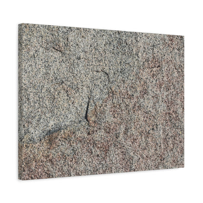 Tectonic Murmur - Unique Frameless Canvas Wall Art