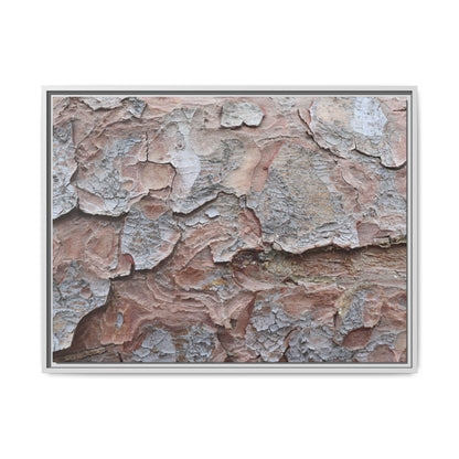 Flaking Serenity - Unique Stretched Canvas Wall Art