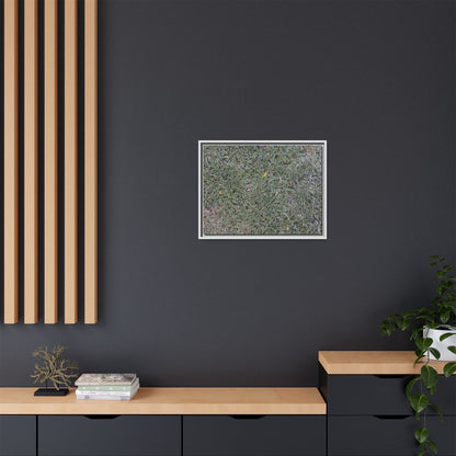 Grassy Texture - Unique Stretched Canvas Wall Art