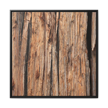 Timber Echoes - Unique Stretched Canvas Wall Art
