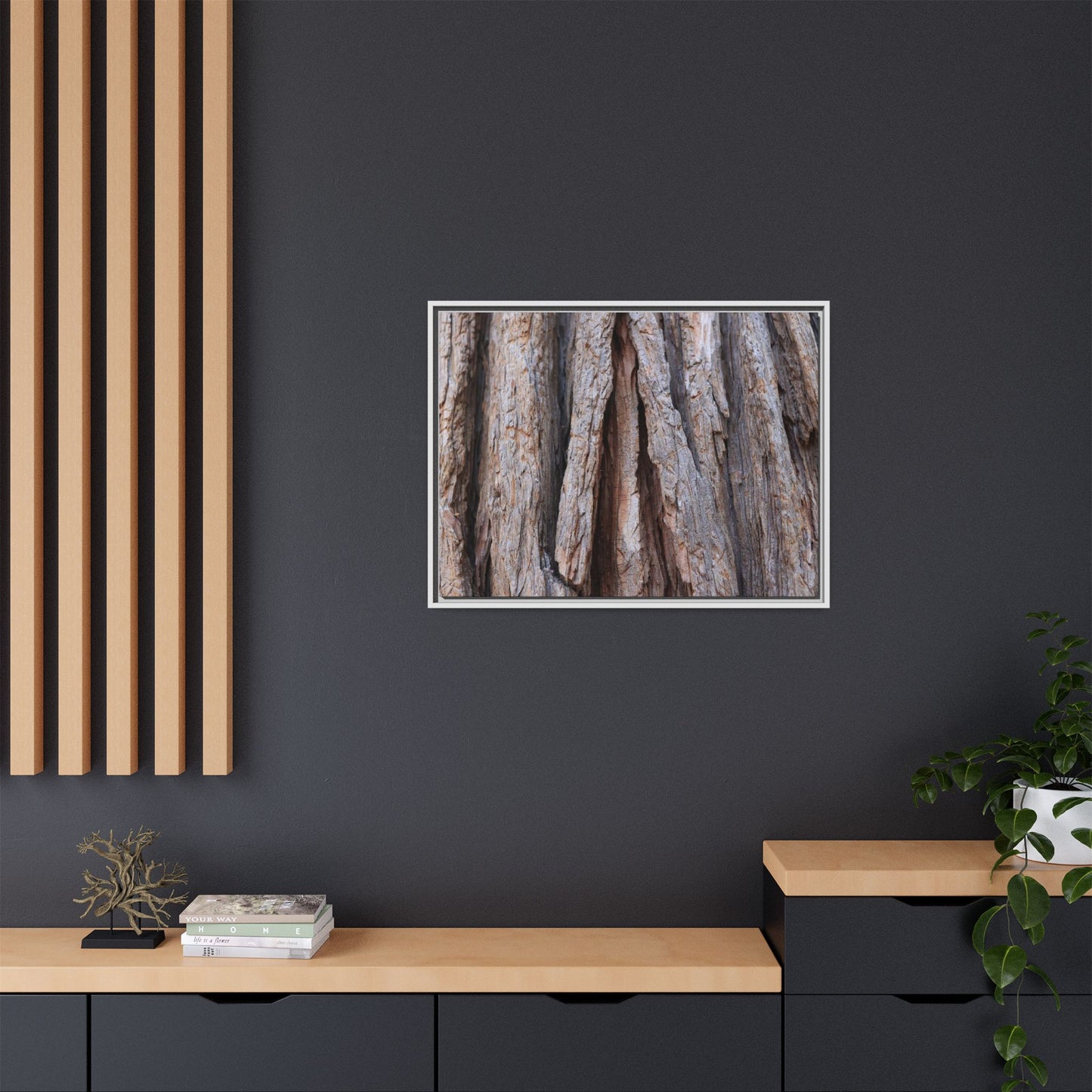 Nature's Sculpture - Unique Stretched Canvas Wall Art
