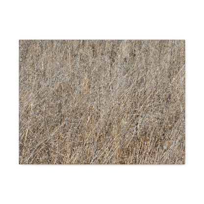 Silent Prairie - Unique Frameless Canvas Wall Art - Art By Earth