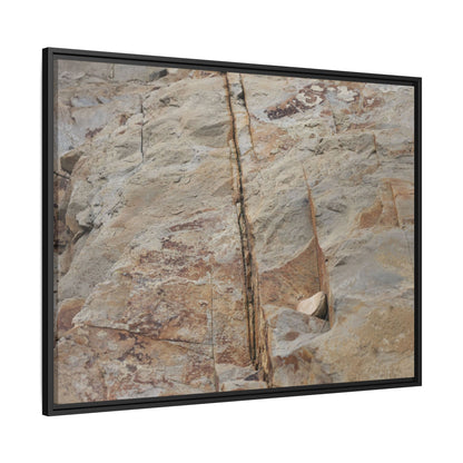 Sedimentary Symphony - Unique Stretched Canvas Wall Art