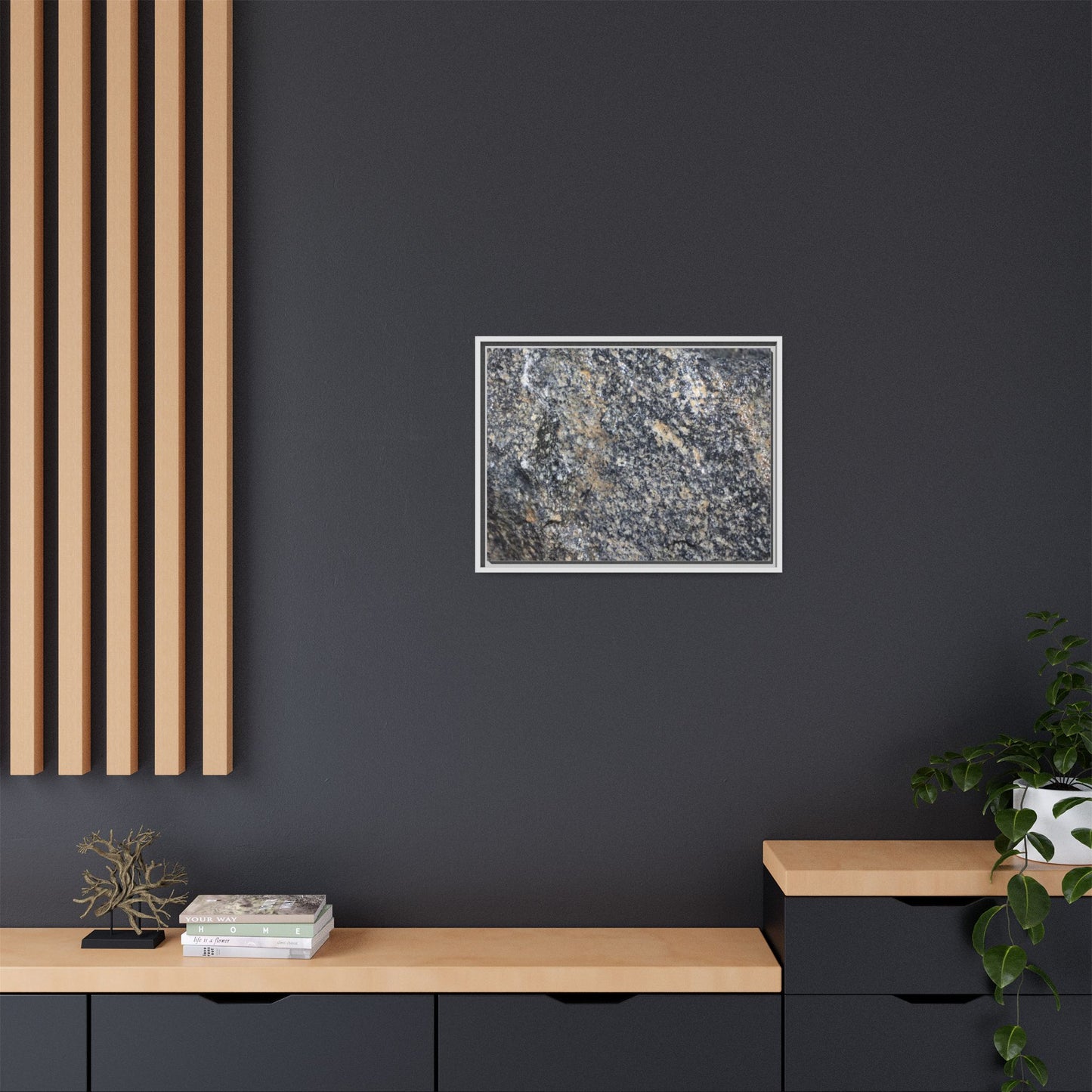 Crystalline Echoes - Unique Poster Wall Art