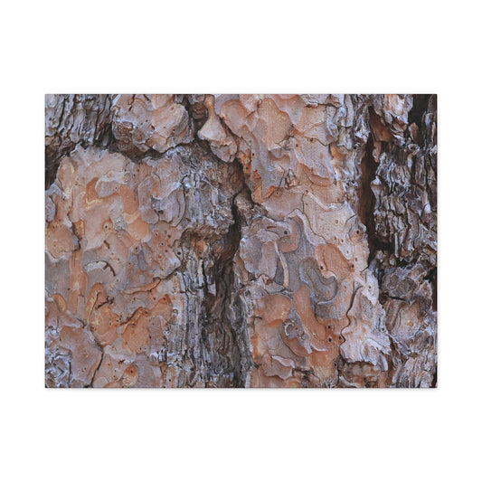 Arboreal Armor - Unique Frameless Canvas Wall Art