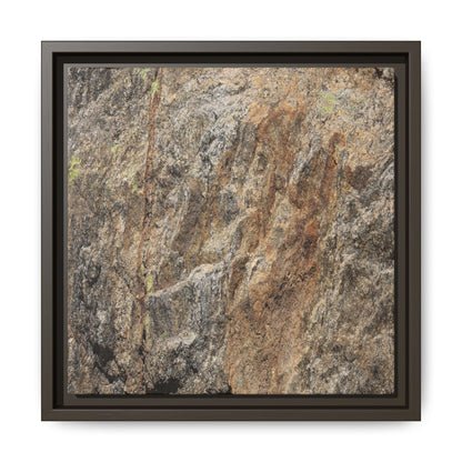Weathered Rock Formation - Unique Stretched Canvas Wall Art