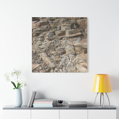 Broken Rock Canvas - Unique Frameless Canvas Wall Art