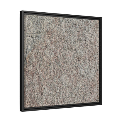 Granular Whispers - Unique Stretched Canvas Wall Art