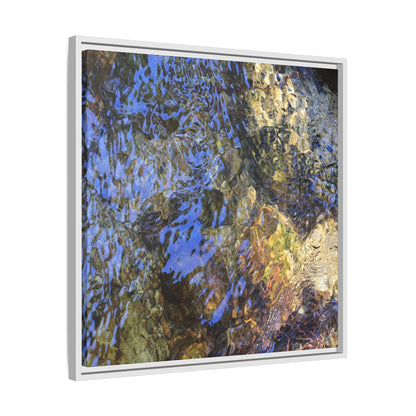 Aquatic Kaleidoscope - Unique Stretched Canvas Wall Art
