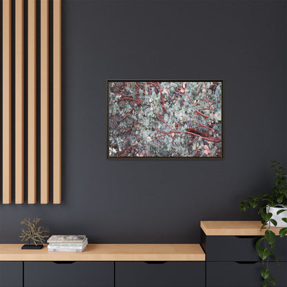 Whispers of Sage - Unique Stretched Canvas Wall Art