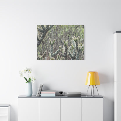 Spiny Sentinels - Unique Frameless Canvas Wall Art