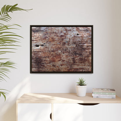 Rustic Textures - Unique Stretched Canvas Wall Art
