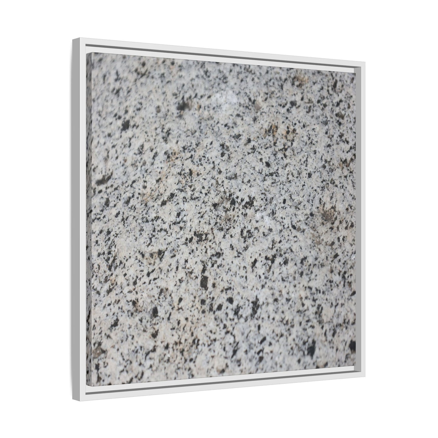Monochrome Mosaic - Unique Stretched Canvas Wall Art