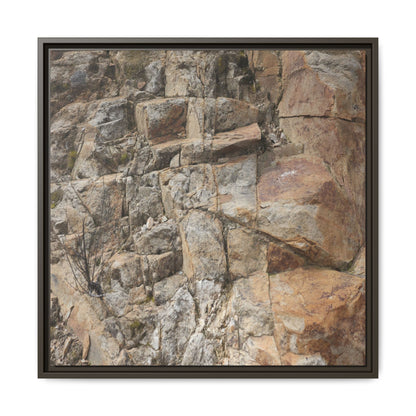 Sandstone Symphony - Unique Stretched Canvas Wall Art