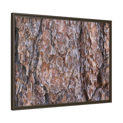 Woody Layers - Unique Stretched Canvas Wall Art