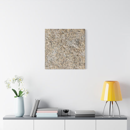 Granular Echoes - Unique Frameless Canvas Wall Art